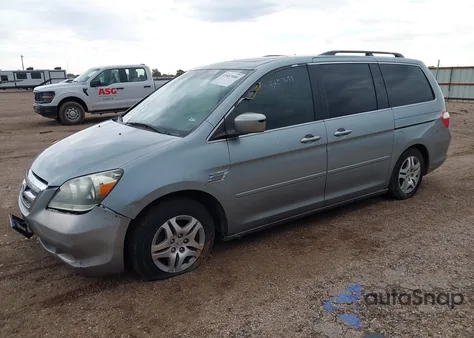 2006 Honda Odyssey Ex-L from USA, damaged, VIN 5FNRL38646B098355